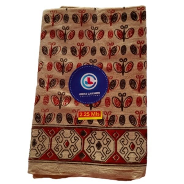 Kalamkari Cotton Lungi 2.25 Meters Unstitched Design 2