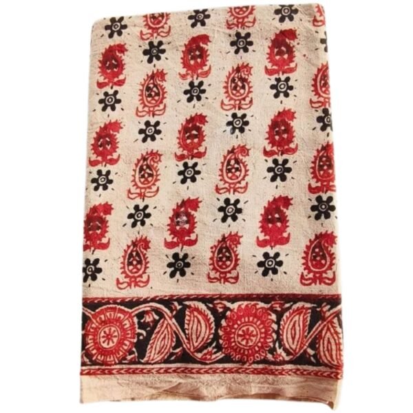 Kalamkari Cotton Lungi 2.25 Meters Unstitched Design 20