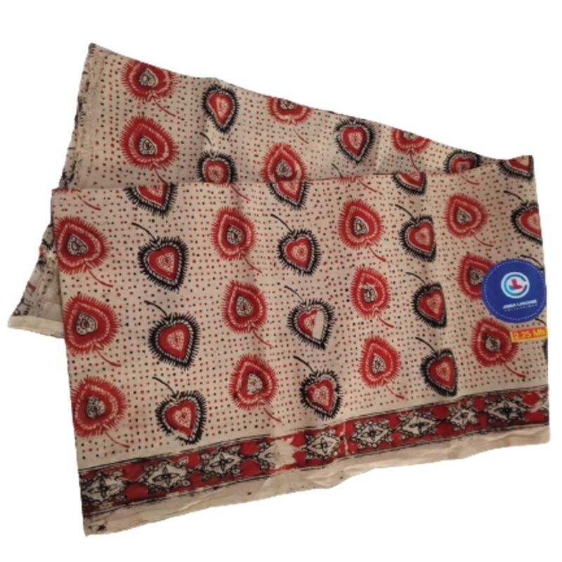 Kalamkari Cotton Lungi 2.25 Meters Unstitched Unfolded1