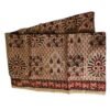 Kalamkari Cotton Lungi 2.25 Meters Unstitched Design 6 Unfolded1