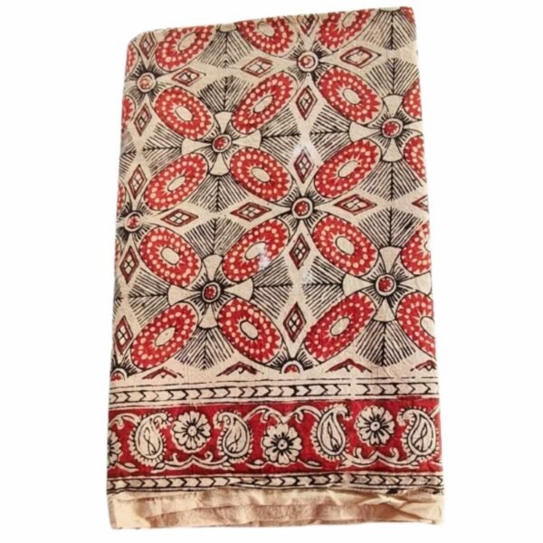 Kalamkari Cotton Lungi 2.25 Meters Unstitched Design 10