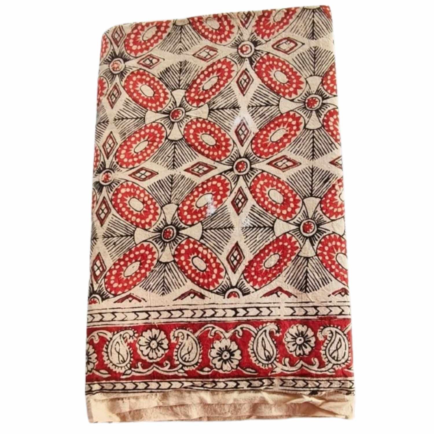 Kalamkari Cotton Lungi 2.25 Meters Unstitched Design 10
