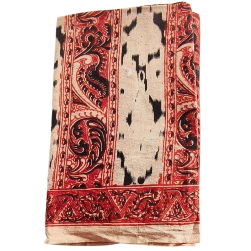 Kalamkari Cotton Lungi 2.25 Meters Unstitched Design 21