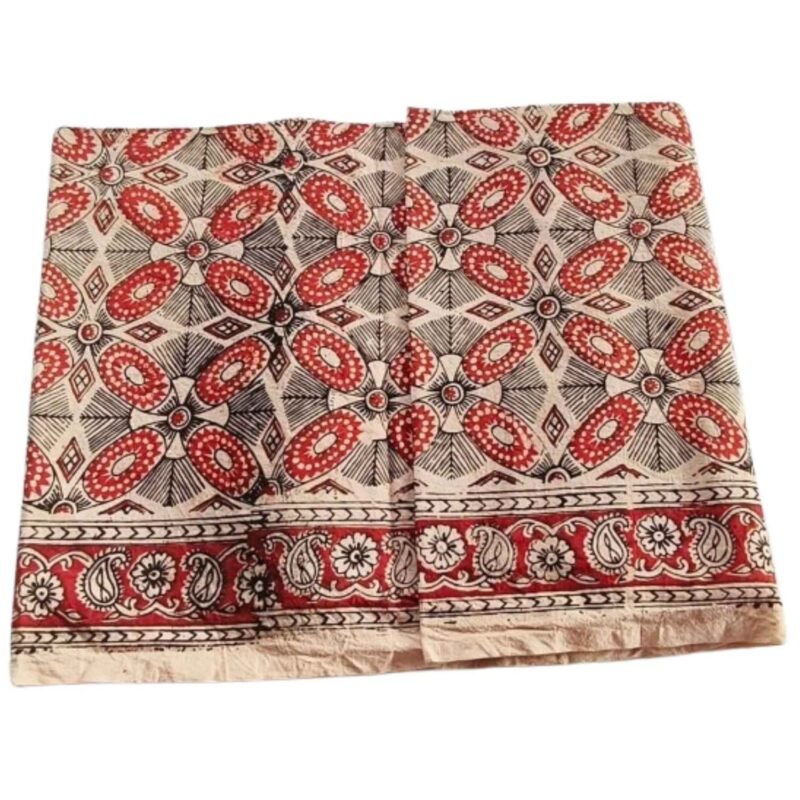 Kalamkari Cotton Lungi 2.25 Meters Unfolded