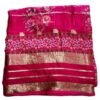Pink Silk Saree Folded