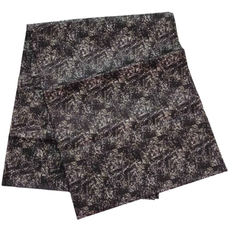 Pure Printed Cotton Lungi 2.25 Meters Unstitched Unfolded1