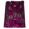 Purple Cotton Nighty Folded