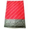 Red Cotton Saree Folded