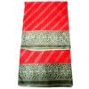 Red Cotton Saree Unfolded1
