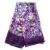 Violet Silk Saree Unfolded