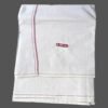 White Cotton Dhoti 4 Meters Unstitched Unfolded