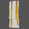 White Gold Cotton Silk Gamcha Angavastram Unfolded1