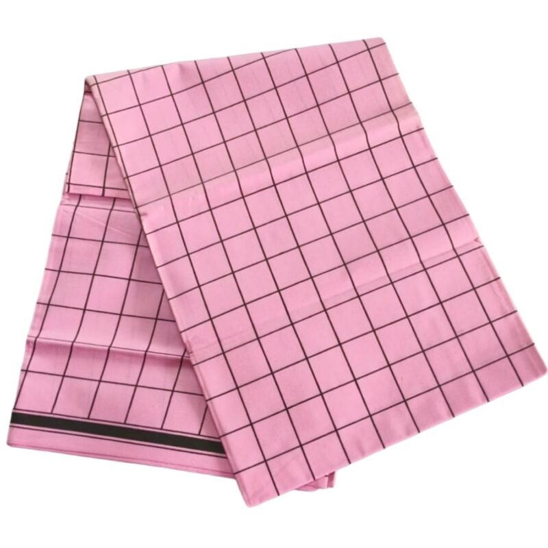 Color Cotton Checks Lungi 2 Meters Unfolded1