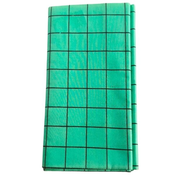 Color Cotton Checks Lungi 2 Meters Unstitched with Border Folded
