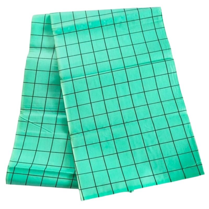 Color Cotton Checks Lungi 2 Meters Unstitched with Border Unfolded1