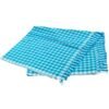 Checks Cotton Long Bath Towel Unfolded1