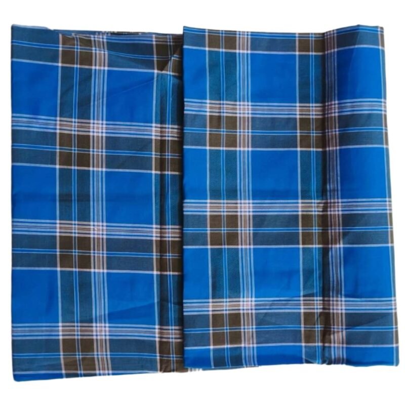 Checks Cotton Lungi 2 Meters Stitched Unfolded