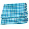 Checks Cotton Soft Long Bath Towel Unfolded