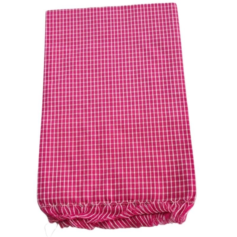Checks Soft Cotton Long Bath Towel 30x60 Folded
