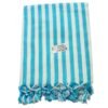 Checks Soft Cotton Long Bath Towel 36x72 Folded