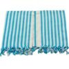 Checks Soft Cotton Long Bath Towel 36x72 Unfolded
