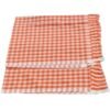 Color Checks Cotton Long Bath Towel Unfolded