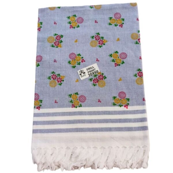 Color Soft Cotton Long Bath Towel 30x60 Folded