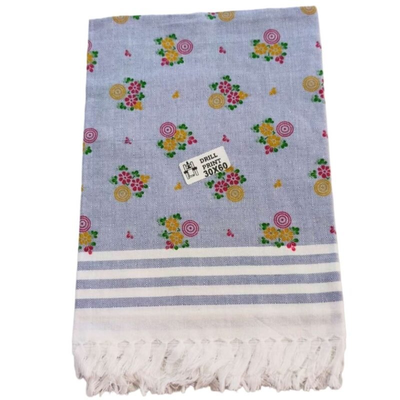 Color Soft Cotton Long Bath Towel 30x60 Folded