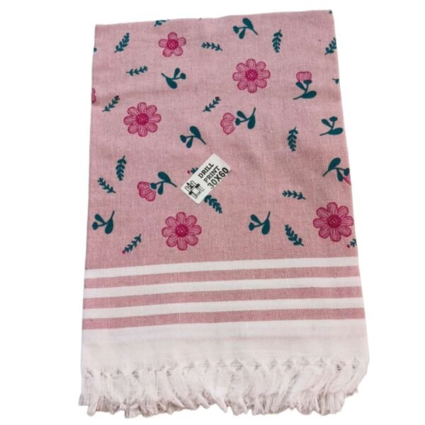 Cotton Soft Long Bath Towel 30x60 Folded