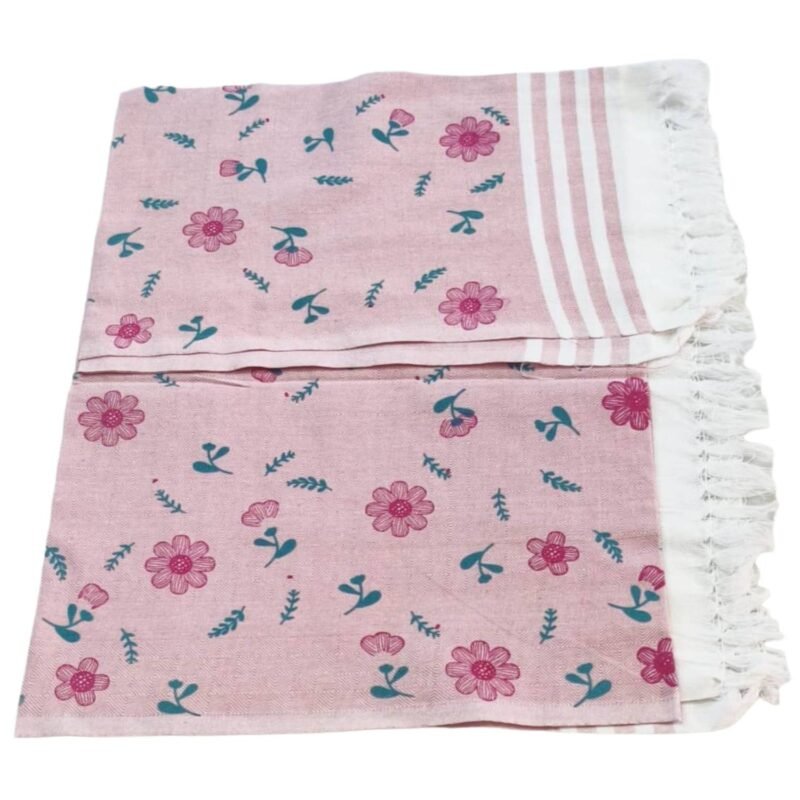 Cotton Soft Long Bath Towel 30x60 Unfolded