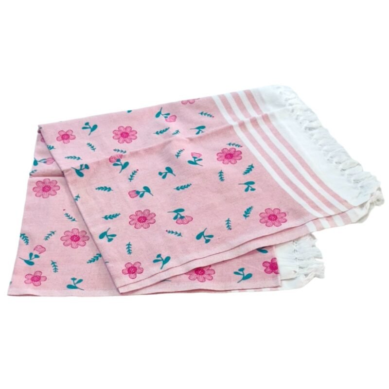 Cotton Soft Long Bath Towel 30x60 Unfolded1