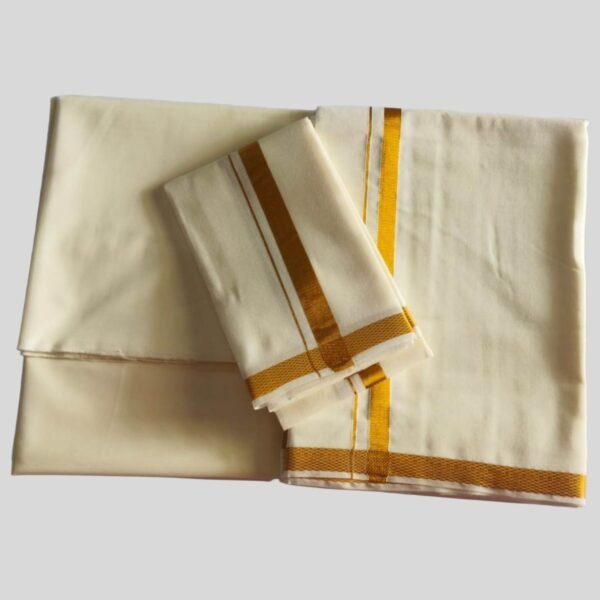 Cream Traditional Combo Set Folded