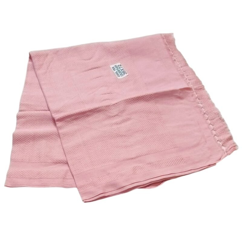 Plain Soft Cotton Long Bath Towel 36x72 Unfolded1