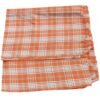 Soft Cotton Checks Long Bath Towel 30x60 Unfolded