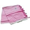 Soft Cotton Checks Long Bath Towel 36x72 Unfolded1