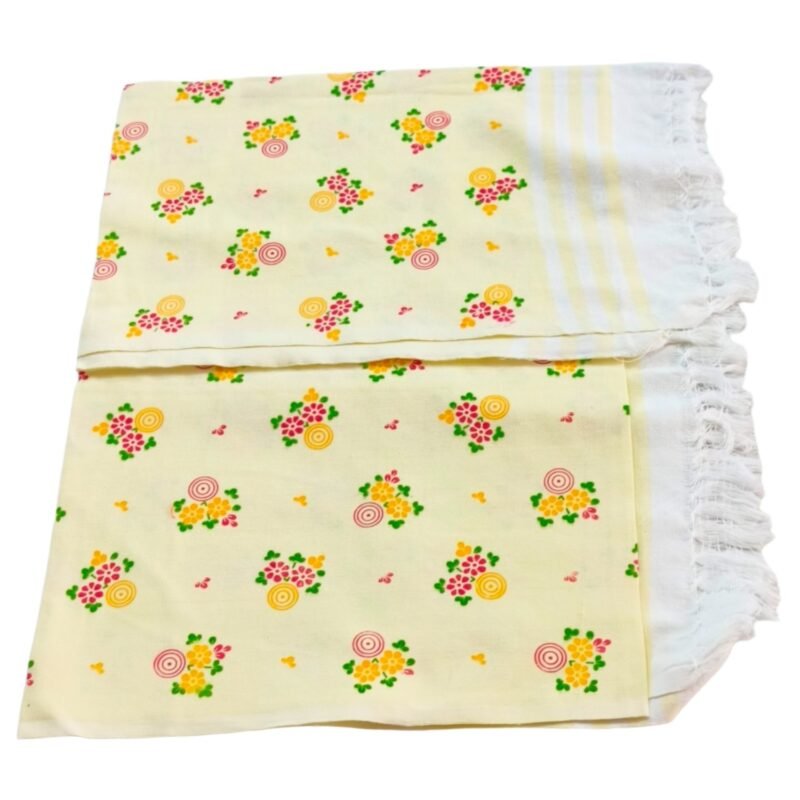 Soft Cotton Long Bath Towel 30x60 Unfolded