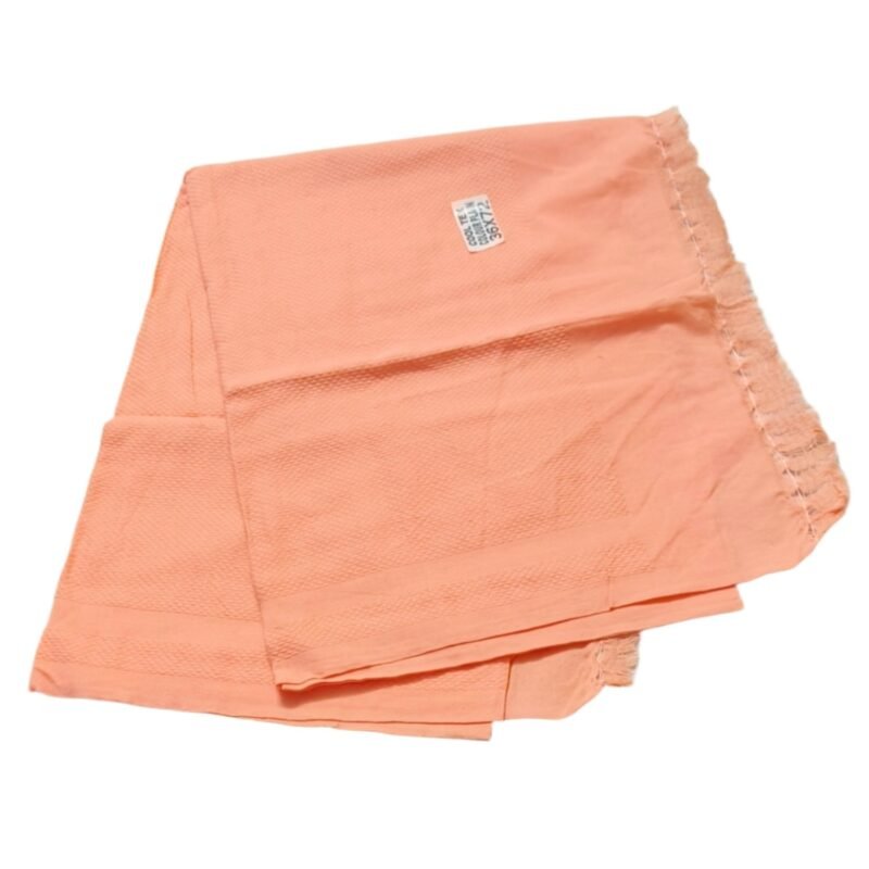 Soft Cotton Plain Long Bath Towel 36x72 Unfolded1