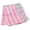 Soft checks Cotton Long Bath Towel 36x72 Unfolded1