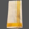 Tissue Gold Towel Gamcha Angavastram 90 x 180 CM Folded