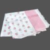 White Cotton Long Bath Towel 30x60 Unfolded1